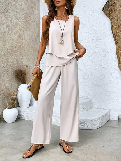 Elegante 2-delige zomerset met chique flair – AMARESSA