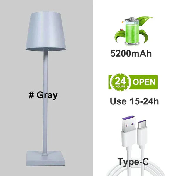 GlowForma - Draagbare Aluminium Dimbare Tafellamp