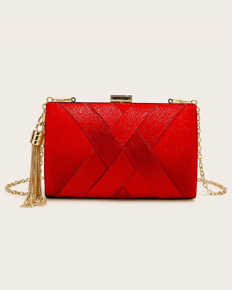 Moderne handtas met kwastje voor dames – Selora CharmTassel - Glamorix