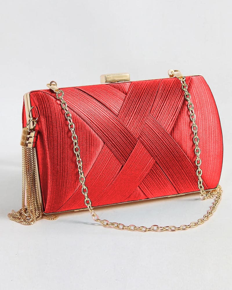 Moderne handtas met kwastje voor dames – Selora CharmTassel - Glamorix