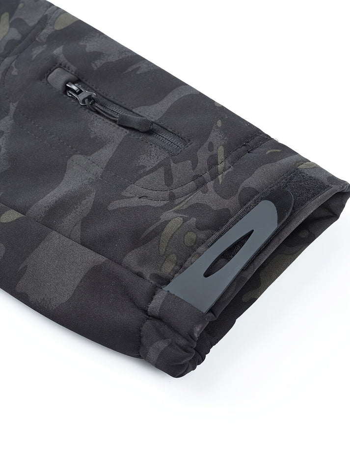 COMMANDER - Tactische herenjas met camouflageprint en capuchon