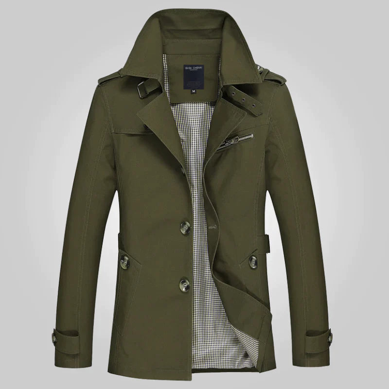 JULIAN - Elegante trenchcoat voor heren