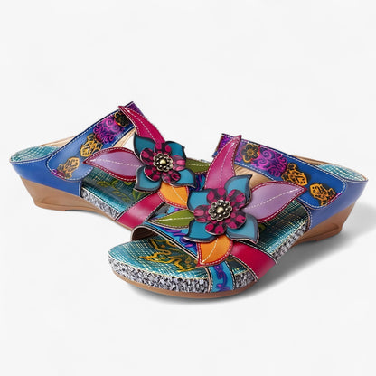 Bohemien sandalen met handgemaakte details – SolaraBloom - Glamorix