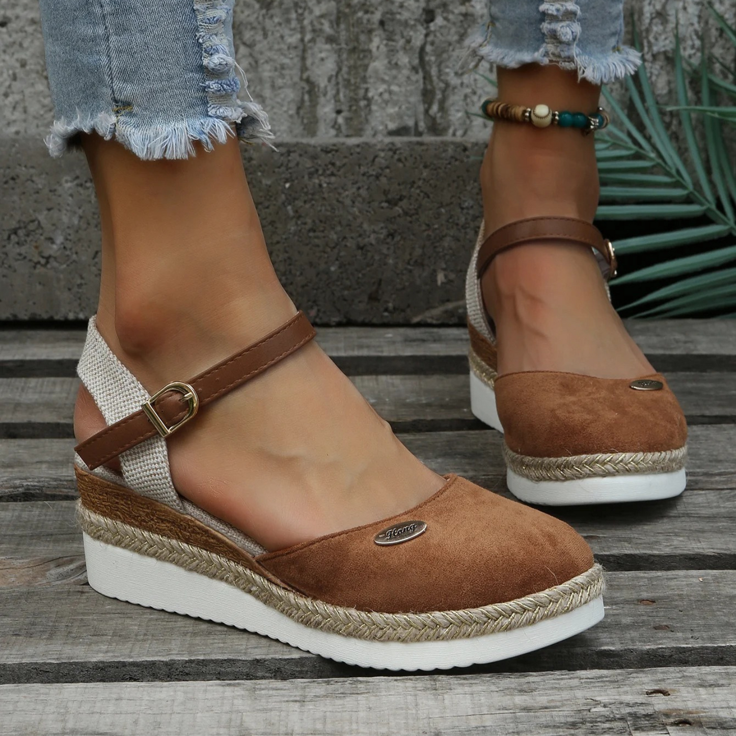 Bohemian dames sandalen met handgemaakte details en flexibele zool – Maraluna Soléa - Glamorix