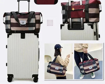 Grote stijlvolle reistas voor dames – Avyana TravelTote - Glamorix