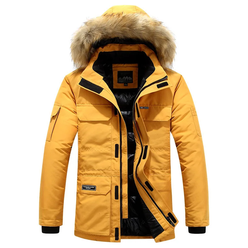 ARCTIC - Heren winterparka met Arctic Shield technologie en imitatiebont capuchon