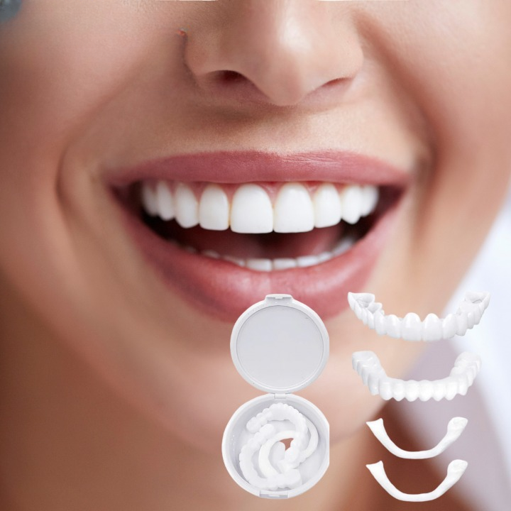 Comfortabele klikprothese voor een stralende glimlach – BRIGHTBITE EASY - Glamorix