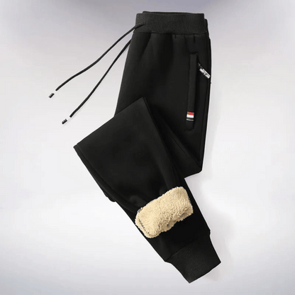 JOGGINGBROEK - Heren joggingbroek met wollen binnenkant, ultiem comfort voor koude dagen