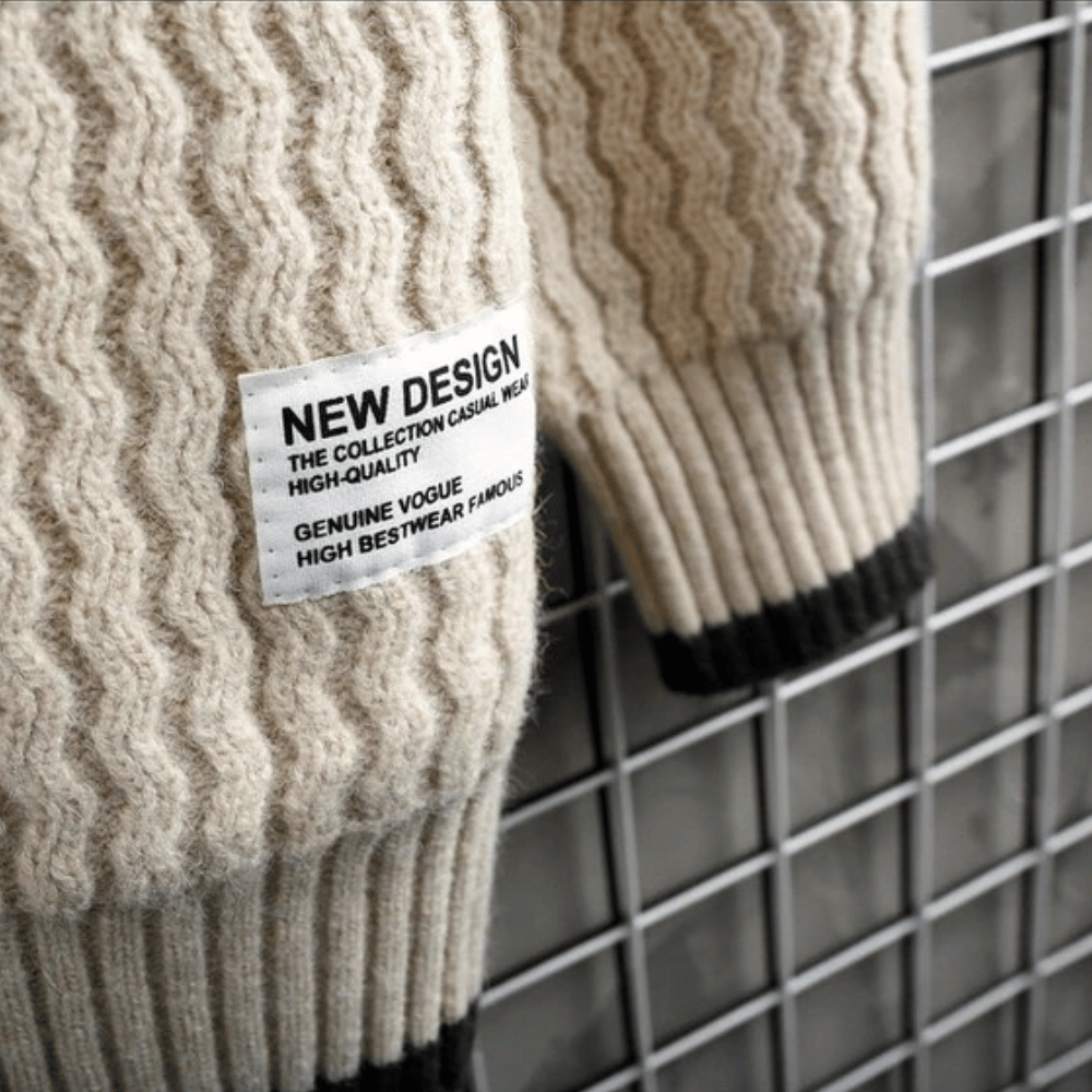 CHUNKY KNIT - Heren casual gebreide trui, warm en stijlvol voor elk seizoen