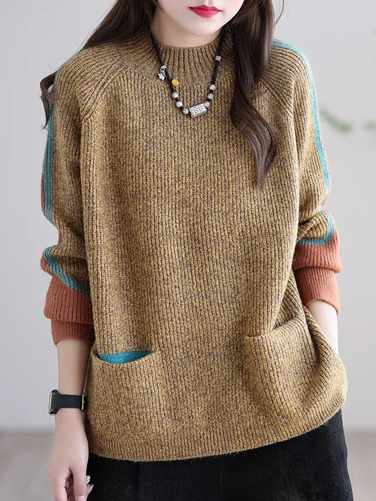 TRENDRELAX - Trendbewuste Oversized Pullover met Zakken
