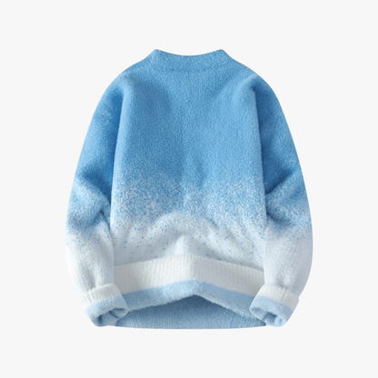 Oversized heren trui met kleurverloop en relaxed design – DRAEVEN - Glamorix