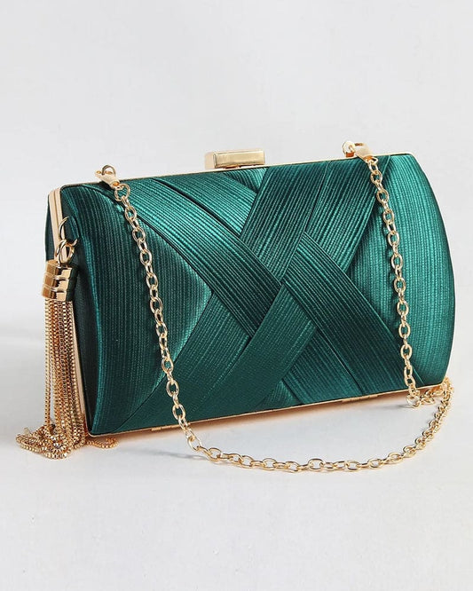 Moderne handtas met kwastje voor dames – Selora CharmTassel - Glamorix