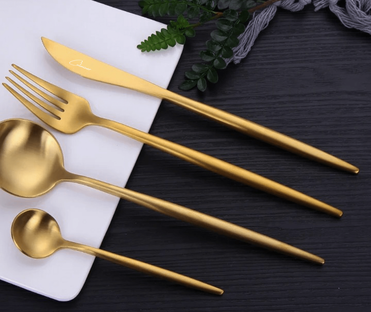 GOLDENSHINE - Luxe 20-delige bestekset
