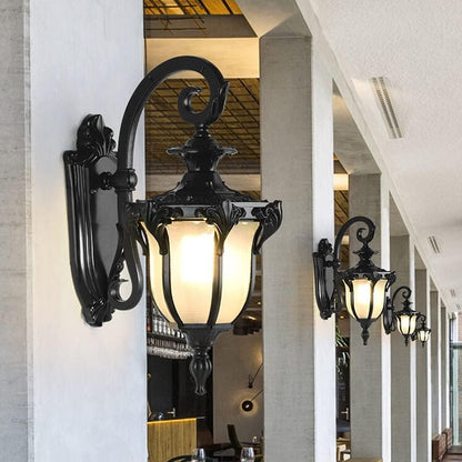 Vintage buitenwandlamp met weerbestendige afwerking – LUMINA VINTAGE - Glamorix