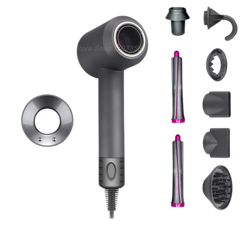Bladloze ionische haardroger voor snel en glanzend drogen – AERIS FLOW - Glamorix