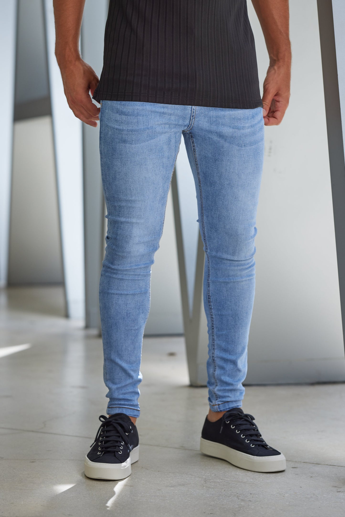 CAMDEN - Skinny stretchjeans voor heren voor een moderne, aansluitende look