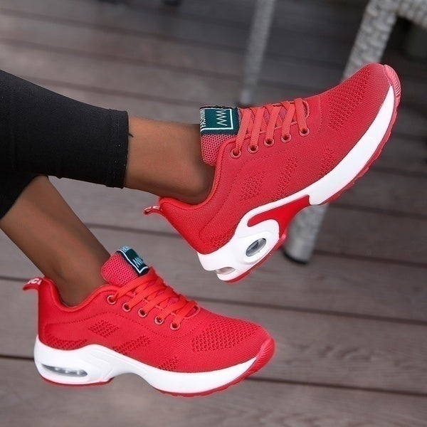 Ademende dames sneakers met lichtgewicht zool – VYNORA AIR - Glamorix