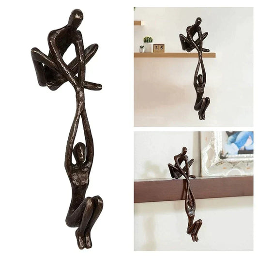 Eternal Grace – Sculptuur van Liefde en Kracht voor Uw Interieur