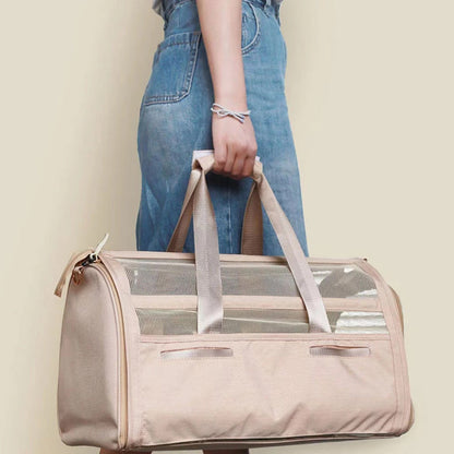 Comfortabele reismand voor kleine honden – Pawvara TravelNest - Glamorix