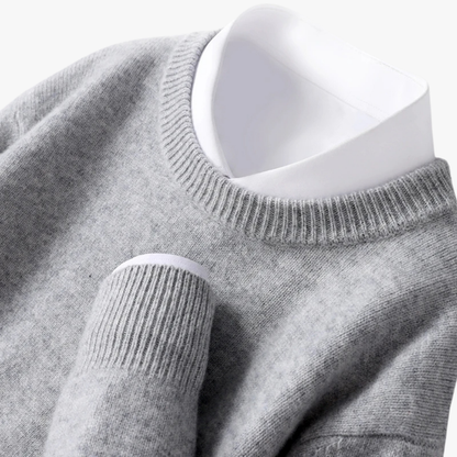 Klassieke heren trui met lange mouwen en tijdloos design – DAREON - Glamorix