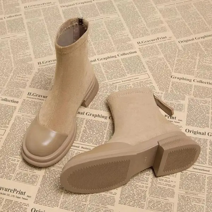 DORETTA - Leren dames Chelsea boots met antislip zool
