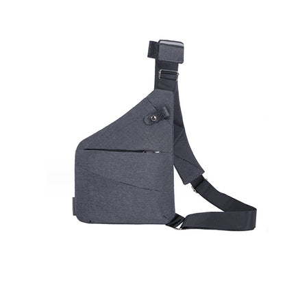 Antidiefstal schoudertas met USB-poort en slimme vakken – URBANSAFE LINKBAG - Glamorix