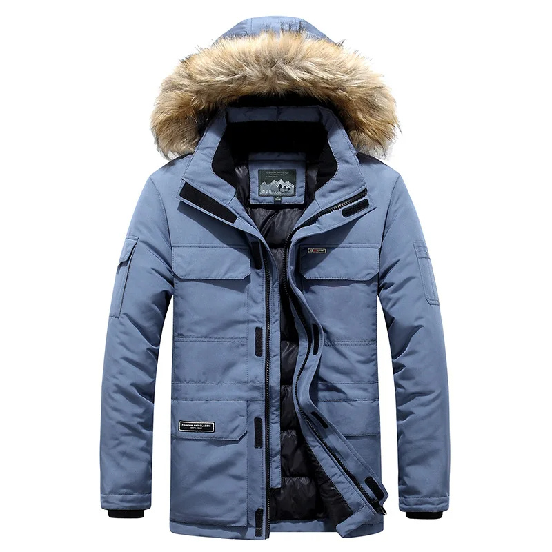 ARCTIC - Heren winterparka met Arctic Shield technologie en imitatiebont capuchon