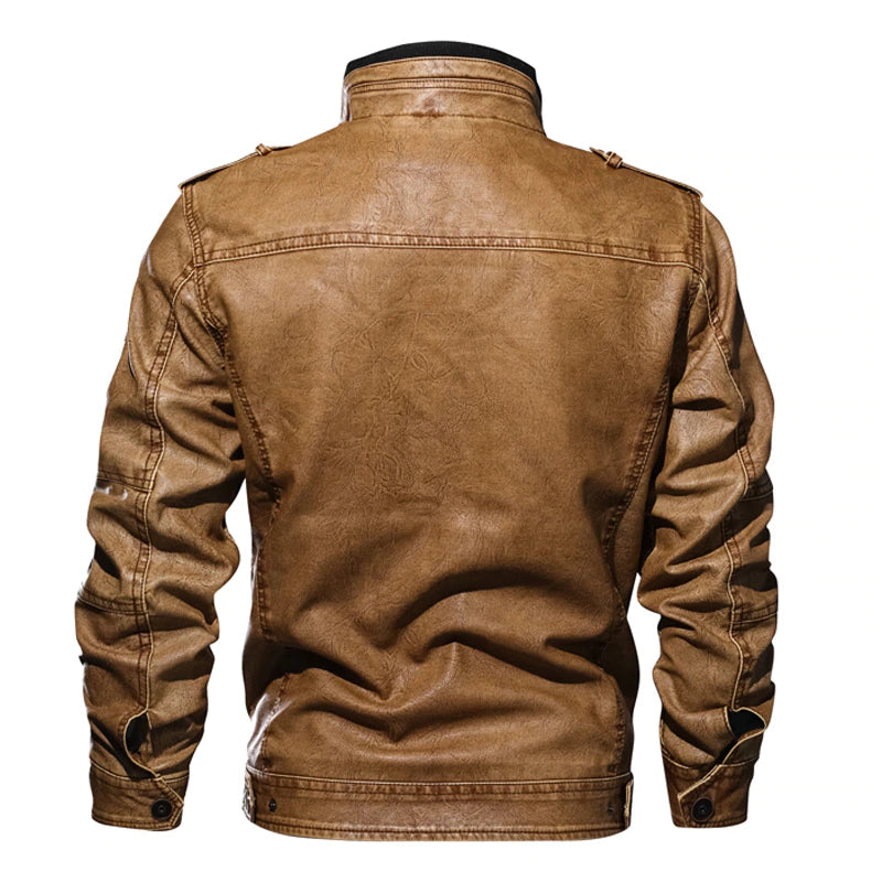 LUCIO - Vintage herenjack met een stoere uitstraling