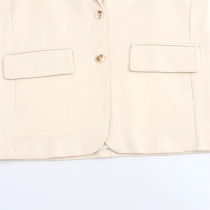 CELINE - Vintage damesjas met dubbele knoopsluiting