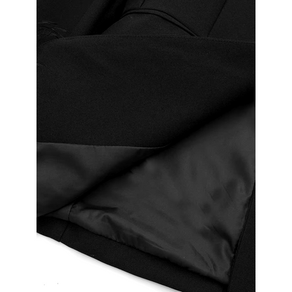 LARISSA - Oversized damesblazer met verfijnde details