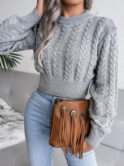 CHICFIT - Chique Kortpullover voor Elegante Outfits