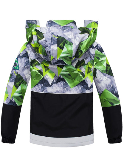 JAYDEN - Waterdichte kinderjas met afneembare capuchon