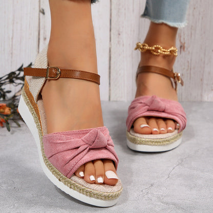 Damessandalen met verstelbare gesp en comfortabel voetbed – LAVIA STRAP - Glamorix