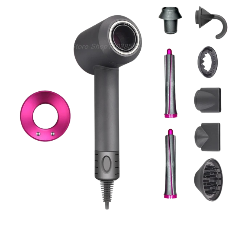 Bladloze ionische haardroger voor snel en glanzend drogen – AERIS FLOW - Glamorix