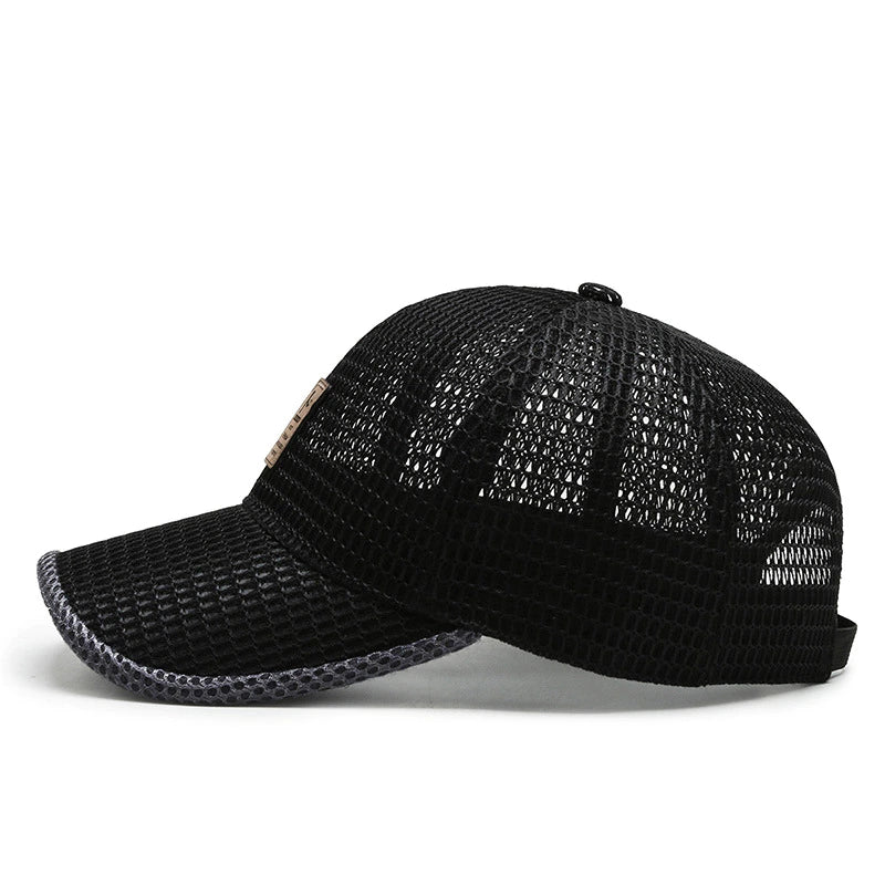 Ademende sportpet voor heren met lichtgewicht mesh – AEROCLAD ACTIVE - Glamorix