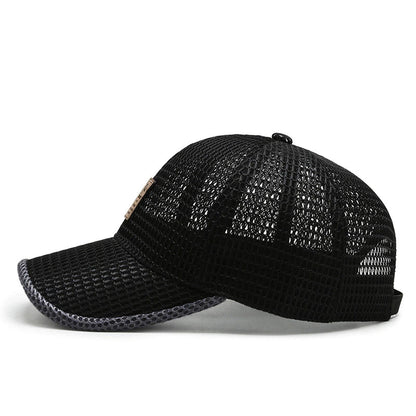 Ademende sportpet voor heren met lichtgewicht mesh – AEROCLAD ACTIVE - Glamorix