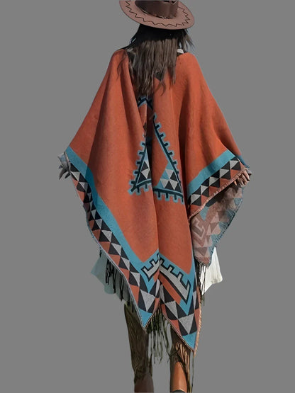 LIVIA - Warme deken-sjaal voor dames met stijl en comfort