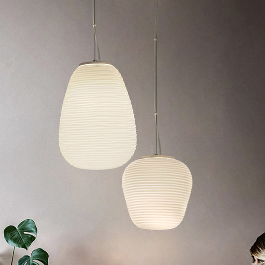 VERONA – Moderne hanglamp van geribbeld glas