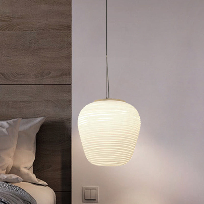 VERONA – Moderne hanglamp van geribbeld glas