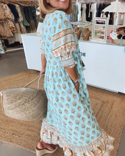 ZenyaFlair – Bohemian laagjesjurk met luchtige charme en vrije spirit