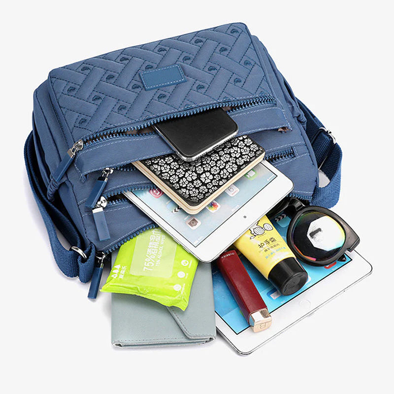 Klassieke luxe schoudertas voor dames – Veralya ClassicCharm - Glamorix