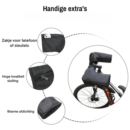 WINDGUARD - Tochtvrije handschoenen voor fietsbescherming