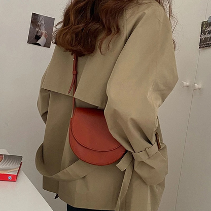 NADIA - Oversized trenchcoat met dubbele knoopsluiting en losse pasvorm voor dames