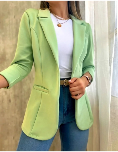 AMELIE - Stijlvolle dames blazer zonder sluiting, ideaal voor elke dag