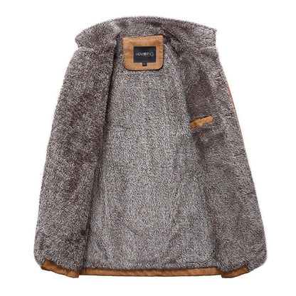 LEON - Heren winterjas met knoopsluiting