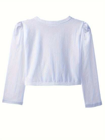 EMMA - Meisjes vest met kanten details