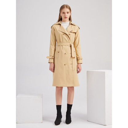 ELODIE - Tijdloze weerbestendige trenchcoat met elegante pasvorm