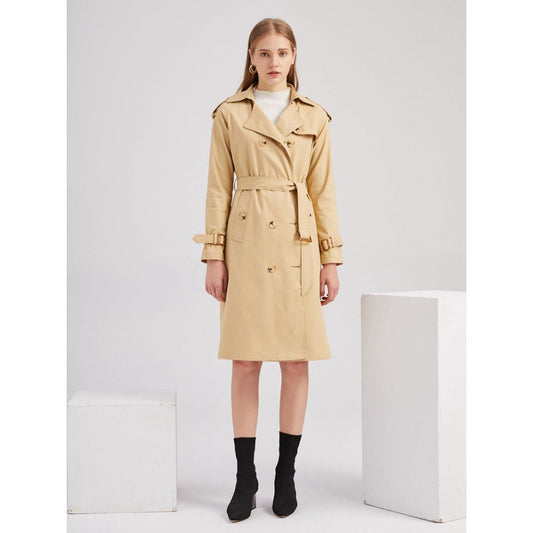 ELODIE - Tijdloze weerbestendige trenchcoat met elegante pasvorm