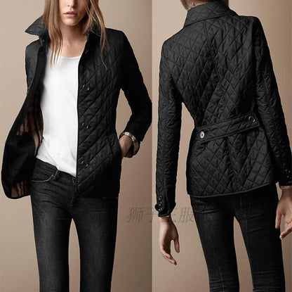 CELINE - Elegante lange winterjas met luxueuze afwerking voor dames