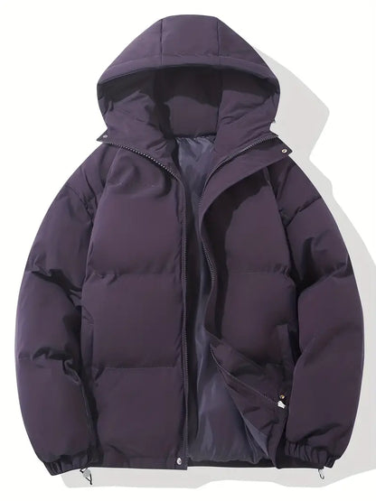 NORDIC EDGE - Geïsoleerde winterjas met capuchon voor heren